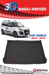 Fiat Doblo 2010-2015 3D Bagaj Havuzu Bizymo