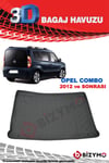 Fiat Doblo Easy 2010 Ve Sonrası 3D Bagaj Havuzu Bizymo