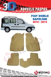 Fiat Doblo Safeline 2010-2013 3D Bej Paspas Takımı Bizymo