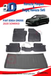 Fiat Egea Cross 2020+ 3D Paspas ve Bagaj Havuzu Seti