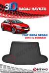 Fiat Egea Sedan 2015 Ve Sonrası 3D Bagaj Havuzu Bizymo