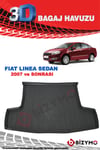 Fiat Linea Sedan 2007 Ve Sonrası 3D Bagaj Havuzu Bizymo