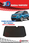 Ford Ecosport Alt 2017 Ve Sonrası 3D Bagaj Havuzu Bizymo