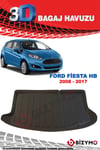 Ford Fiesta 2008-2017 3D Bagaj Havuzu Bizymo