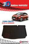 Ford Fiesta Hb 2018 Ve Sonrası 3D Bagaj Havuzu Bizymo