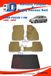 Ford Focus 1 Hb 1998-2005 Bej Paspas Ve Bagaj Havuzu Seti