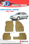 Ford Focus 1 Sedan 1998-2005 3D Bej Paspas Takımı Bizymo