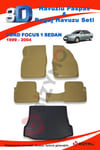 Ford Focus 1 Sedan 1998-2005 Bej Paspas Ve Bagaj Havuzu Seti