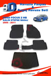 Ford Focus 2 Hb Kalın Stepne 2005-2011 Paspas ve Bagaj Havuzu Seti