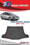 Ford Focus 2 Sedan 2004-2011 3D Bagaj Havuzu Bizymo