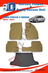 Ford Focus 2 Sedan 2004-2011 Bej Paspas ve Bagaj Havuzu Seti