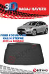Ford Focus 3 Hb Kalın Stepne 2011-2014 3D Bagaj Havuzu Bizymo