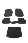 Ford Focus 3 Sedan 2011-2014 Havuzlu Paspas ve Bagaj Seti Bizymo