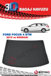 Ford Focus 3 Stw 2011-2014 3D Bagaj Havuzu Bizymo