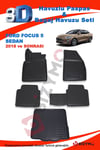 Ford Focus 5 (Yeni) Sedan 2018+ Paspas ve Bagaj Havuzu Seti
