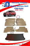 Ford Kuga Suv Bej 2008-2012 Havuzlu Paspas ve Bagaj Seti Bizymo