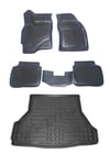 Ford Mondeo Sedan 2001-2007 3D Havuzlu Paspas ve Bagaj Havuzu