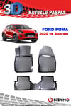 Ford Puma 2020+ 3D Havuzlu Paspas Takımı Bizymo