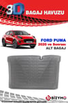 Ford Puma 2020+ Alt 3D Bagaj Havuzu Bizymo