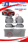 Ford Puma Alt 2020 Havuzlu Paspas ve Bagaj Seti Bizymo