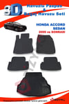 Honda Accord Sedan 2009 Ve Sonrası Paspas Ve Bagaj Havuzu Seti