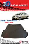 Honda City Sedan 2006-2009 3D Bagaj Havuzu Bizymo