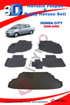 Honda City Sedan 2006-2009 Havuzlu Paspas ve Bagaj Seti Bizymo