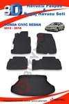 Honda Civic Sedan 2012-2016 Paspas Ve Bagaj Havuzu Seti