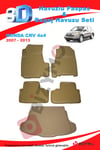 Honda Crv Suv 2007-2013 Bej Paspas ve Bej Bagaj Havuzu Seti