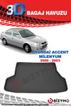 Hyundai Accent Admire 2001-2006 3D Bagaj Havuzu Bizymo