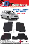 Hyundai Accent Era Sedan 2006-2016 3D Paspas Takımı Bizymo