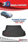 Hyundai Accent (Yumurta Kasa) 1995-2000 3D Bagaj Havuzu Bizymo