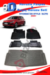 Hyundai İ20 2020+ Style /Elite Havuzlu Paspas + Bagaj Seti Bizymo