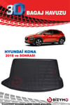 Hyundai Kona 2018 Ve Sonrası 3D Bagaj Havuzu Bizymo