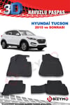 Hyundai Tucson 2015 Ve Sonrası 3D Paspas Takımı Bizymo