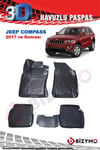 Jeep Compass 2017 Ve Sonrası 3D Havuzlu Paspas Takımı Bizymo