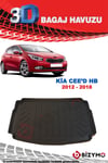 Kia Ceed 2012-2018 3D Bagaj Havuzu Bizymo