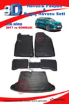 Kia Niro 2017 Ve Sonrası Paspas Ve Bagaj Havuzu Seti