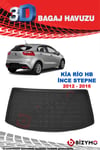 Kia Rio Hb İnce Stepne 2012-2016 3D Bagaj Havuzu Bizymo
