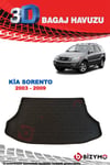 Kia Sorento 2003-2009 3D Bagaj Havuzu Bizymo