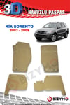 Kia Sorento 2003-2009 3D Bej Paspas Takımı Bizymo