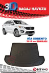 Kia Sorento 2016 Ve Sonrası 3D Bagaj Havuzu Bizymo