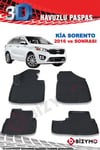 Kia Sorento 2016 Ve Sonrası 3D Paspas Takımı Bizymo