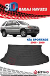 Kia Sportage 2005-2009 3D Bagaj Havuzu Bizymo