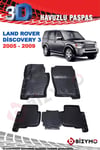 Land Rover Discovery 3 2005-2009 3D Havuzlu Paspas Takımı Bizymo