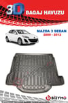 Mazda 3 Sedan 2009-2012 3D Bagaj Havuzu Bizymo