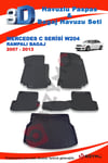 Mercedes C Serisi W204 Sedan Rampalı 2007-2013 Paspas ve Bagaj Havuzu Seti
