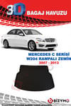 Mercedes C Serisi W204 Sedan Rampalı 2007-2013 3D Bagaj Havuzu Bizymo