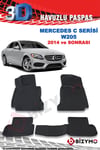 Mercedes C Serisi W205 2014 Ve Sonrası 3D Paspas Takımı Bizymo