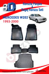 Mercedes C  W202 1993-2000 3D Paspas ve Bagaj Havuzu Seti